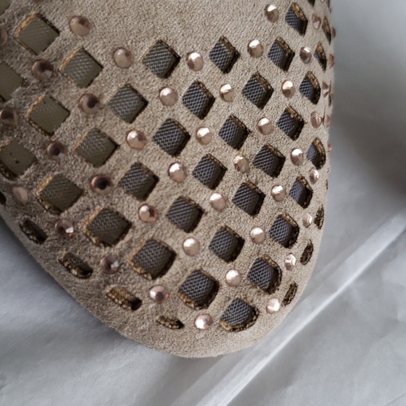 RAMPAGE Jewel Rhinestone Stud CutOut Pump NEW Ankle Strap Heels Women's - Picture 10 of 12